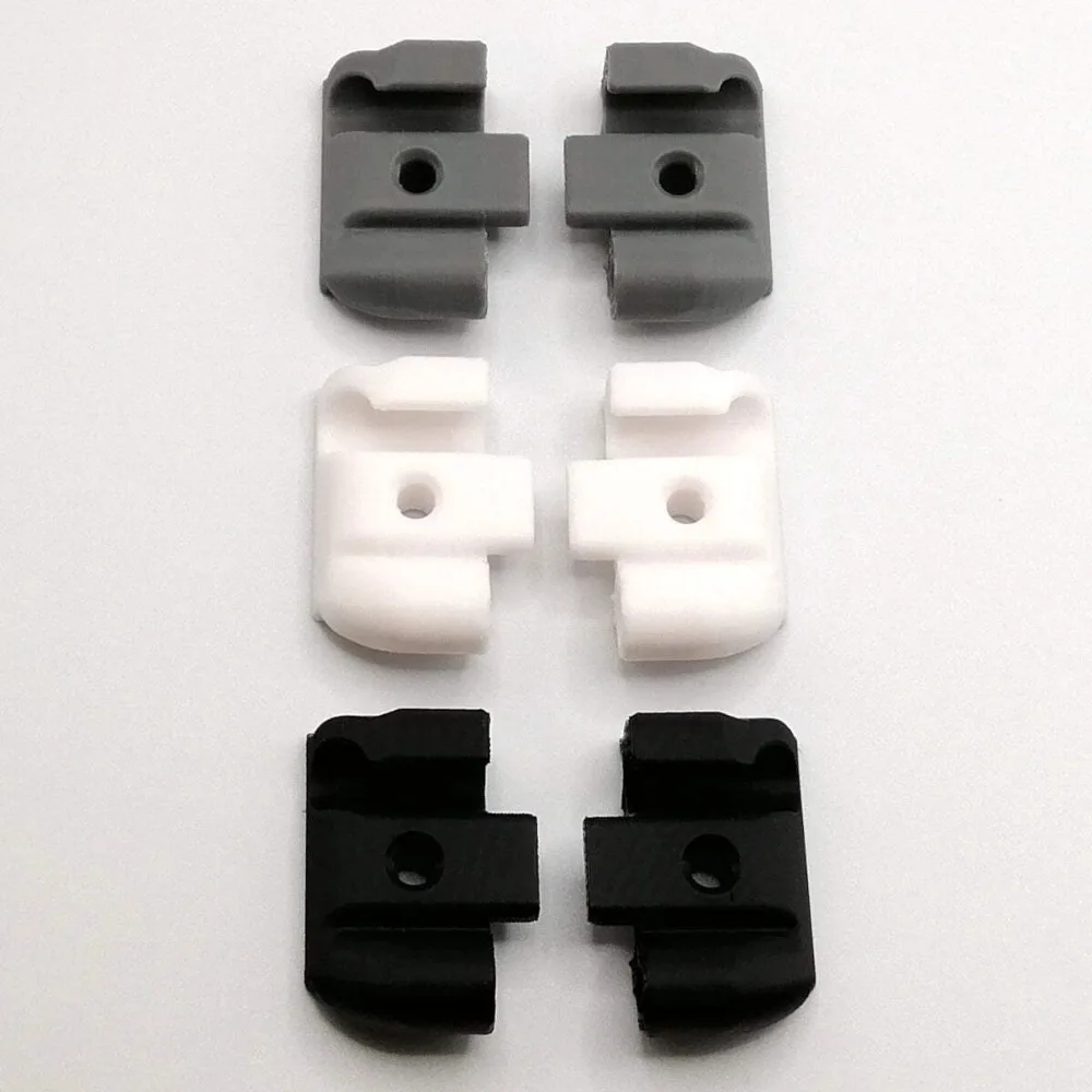 2Pcs/Pack Grey/Black/White Replacement End Caps Suitable For Piping Trim/Strip For Tabbert Caravans