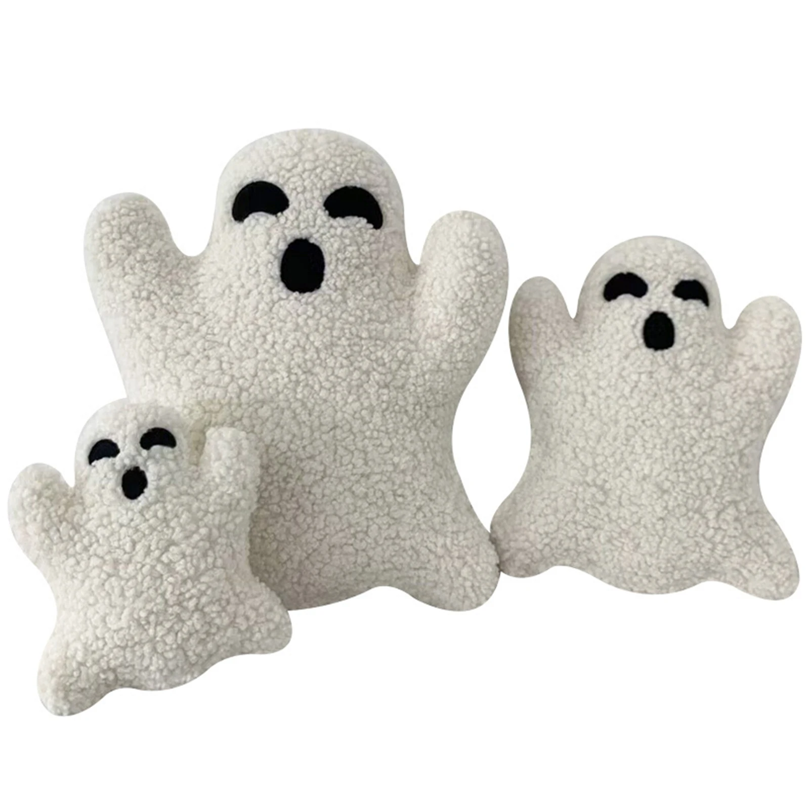 Cartoon Halloween Plush Ghosts Doll Comfortable PP Cotton Hugging Doll Gift For Birthday Halloween