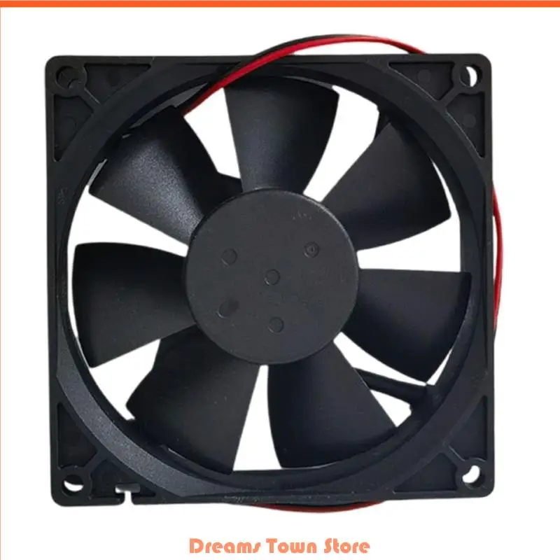 

HX6A 9025 90mmx25mm Computer PC Case Fan 24V 0.4A 3500RPM 81.47CFM Brushless Cooling Fan Replacement For PC Desktop