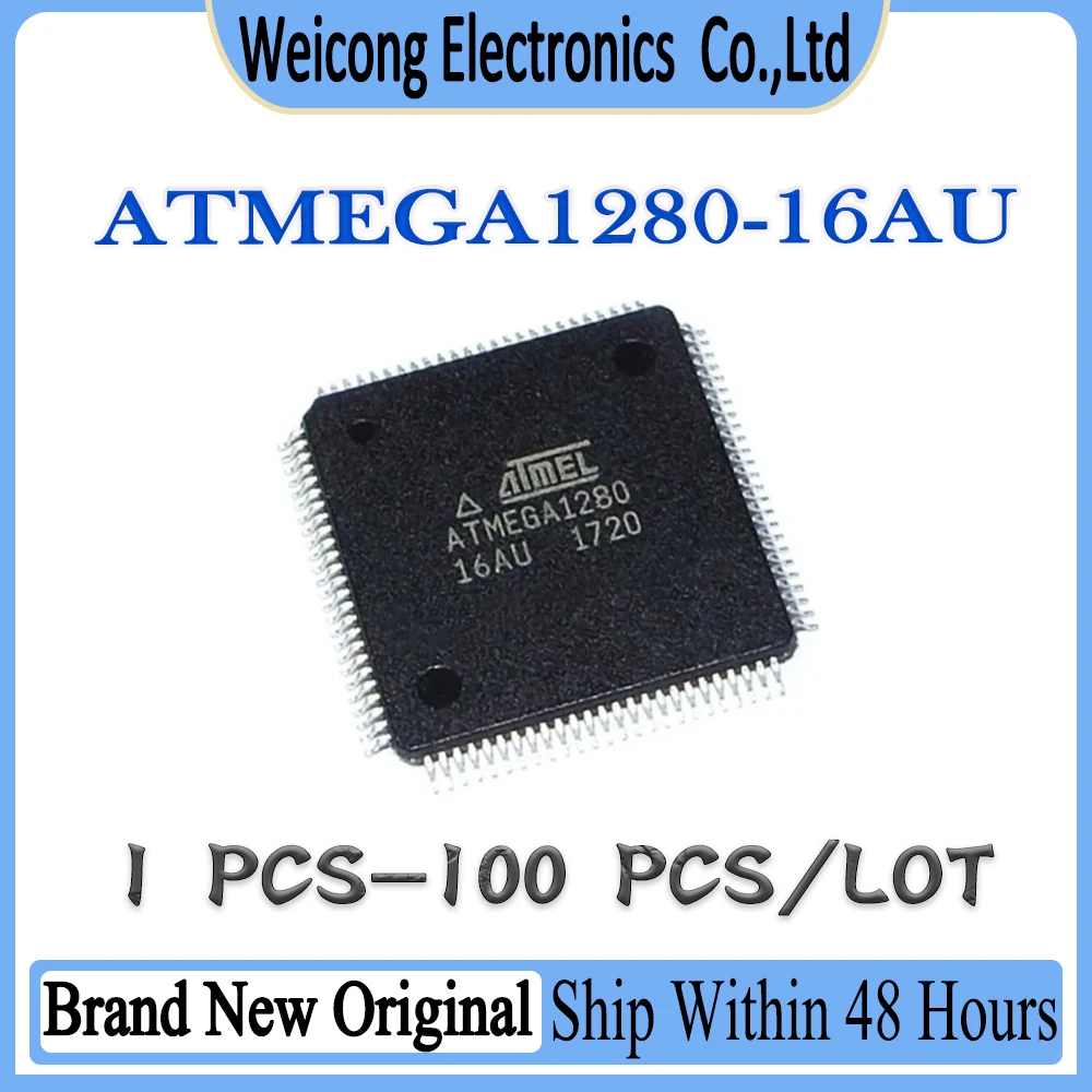 

ATMEGA1280 ATMEGA1280-16AU ATMEGA1280-16A ATMEGA New Original IC MCU Chip TQFP-100