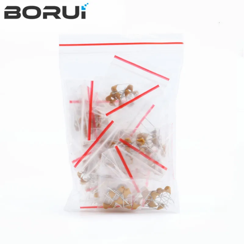 18values*10pcs =180pcs Monolithic Ceramic Capacitor 20pF~1uF,ceramic capacitor Assorted Kit