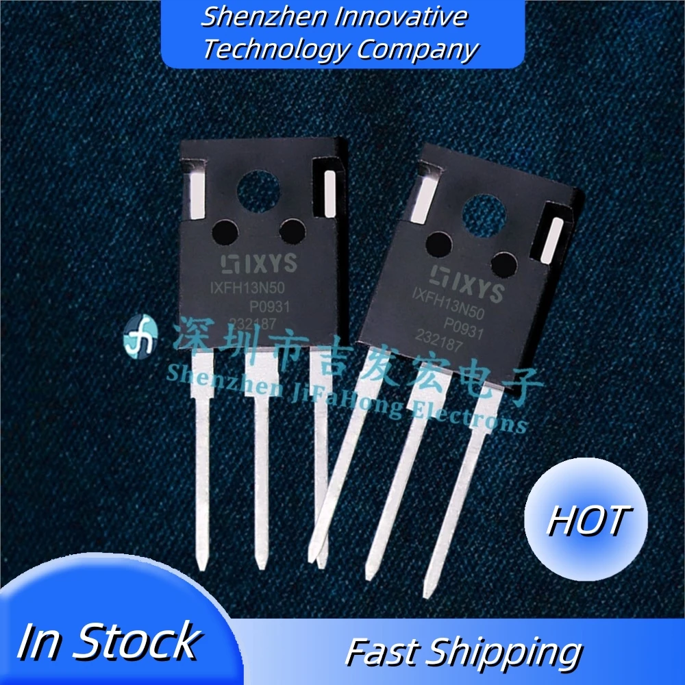 10PCS IXFH13N50  MOS 500V 13A TO-247  Best Quality   Fast Shipping