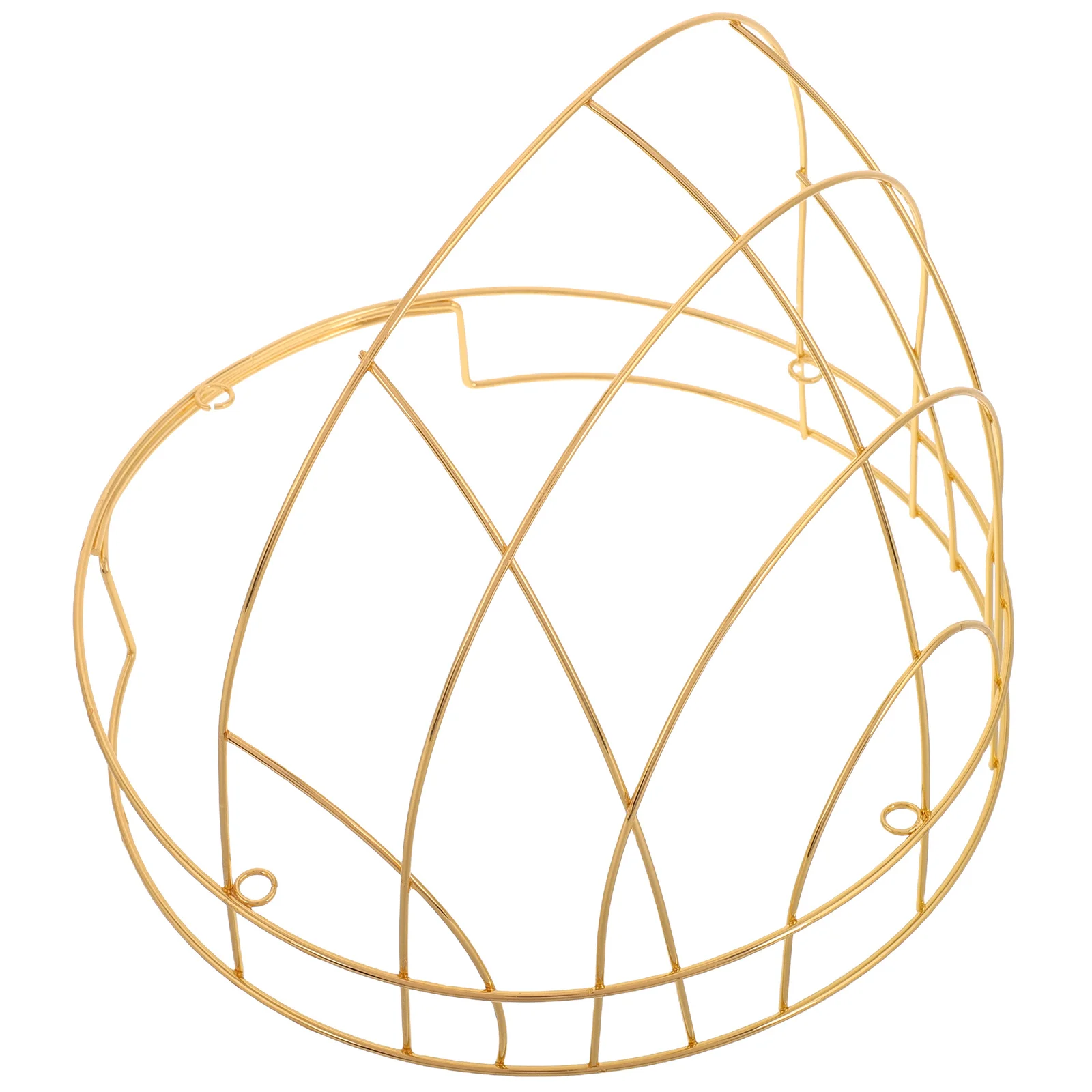 إطار التاج الصيني التقليدي غطاء الرأس القديم صنع ملحق لتقوم بها بنفسك قاعدة أغطية الرأس المعدنية لحفلات الزفاف Hanfu Craft