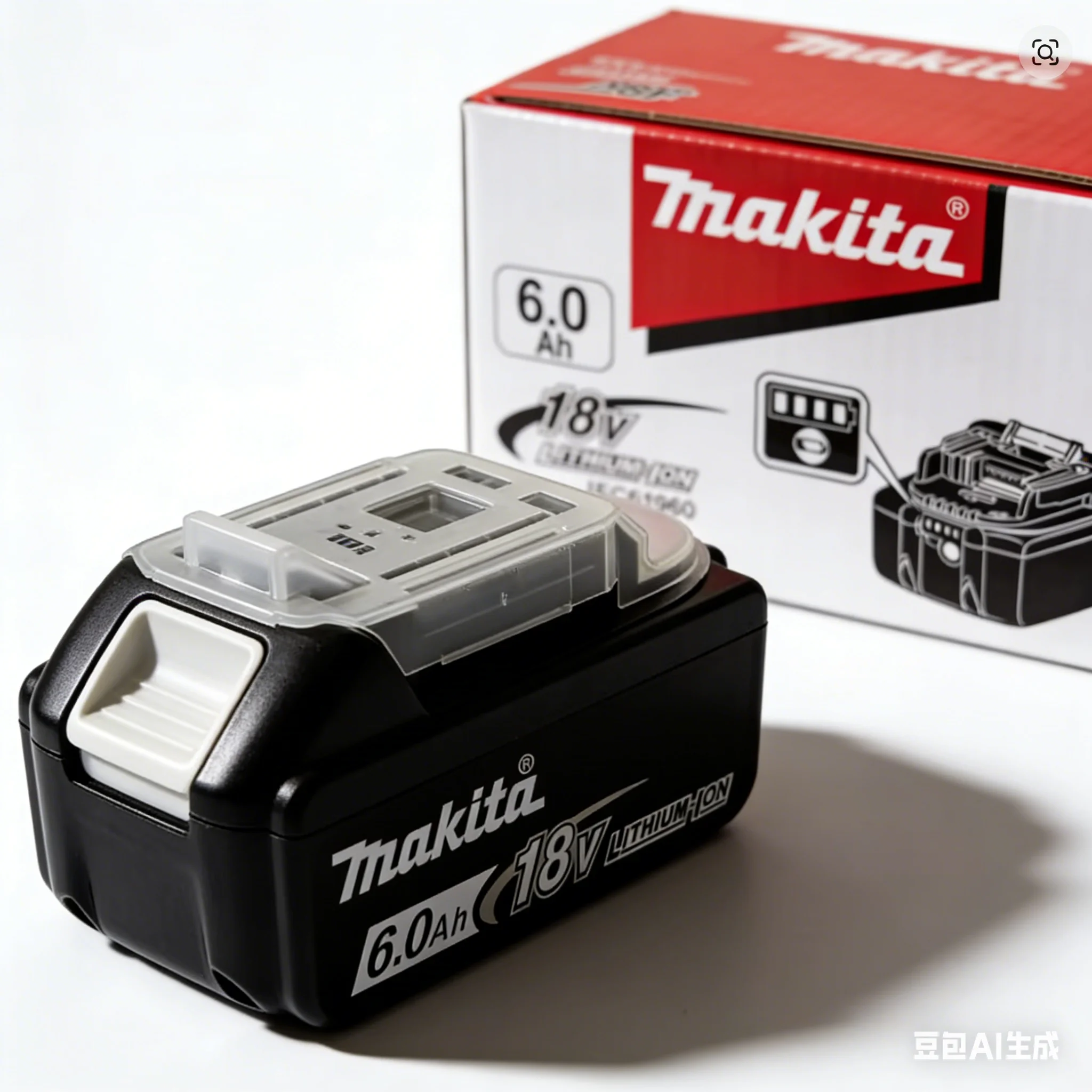 

Makita Upgraded BL1860 Rechargeable Battery 18V 6Ah Lithium for Makita 18V Battery BL1840 BL1850 BL1830 BL1860B LXT 400