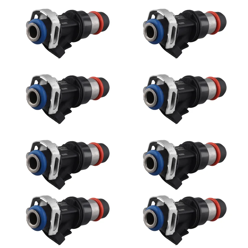 

8X 42Lb 440Cc New Fuel Injector Nozzle 25348180 For GMC MARINE 8.1L V8