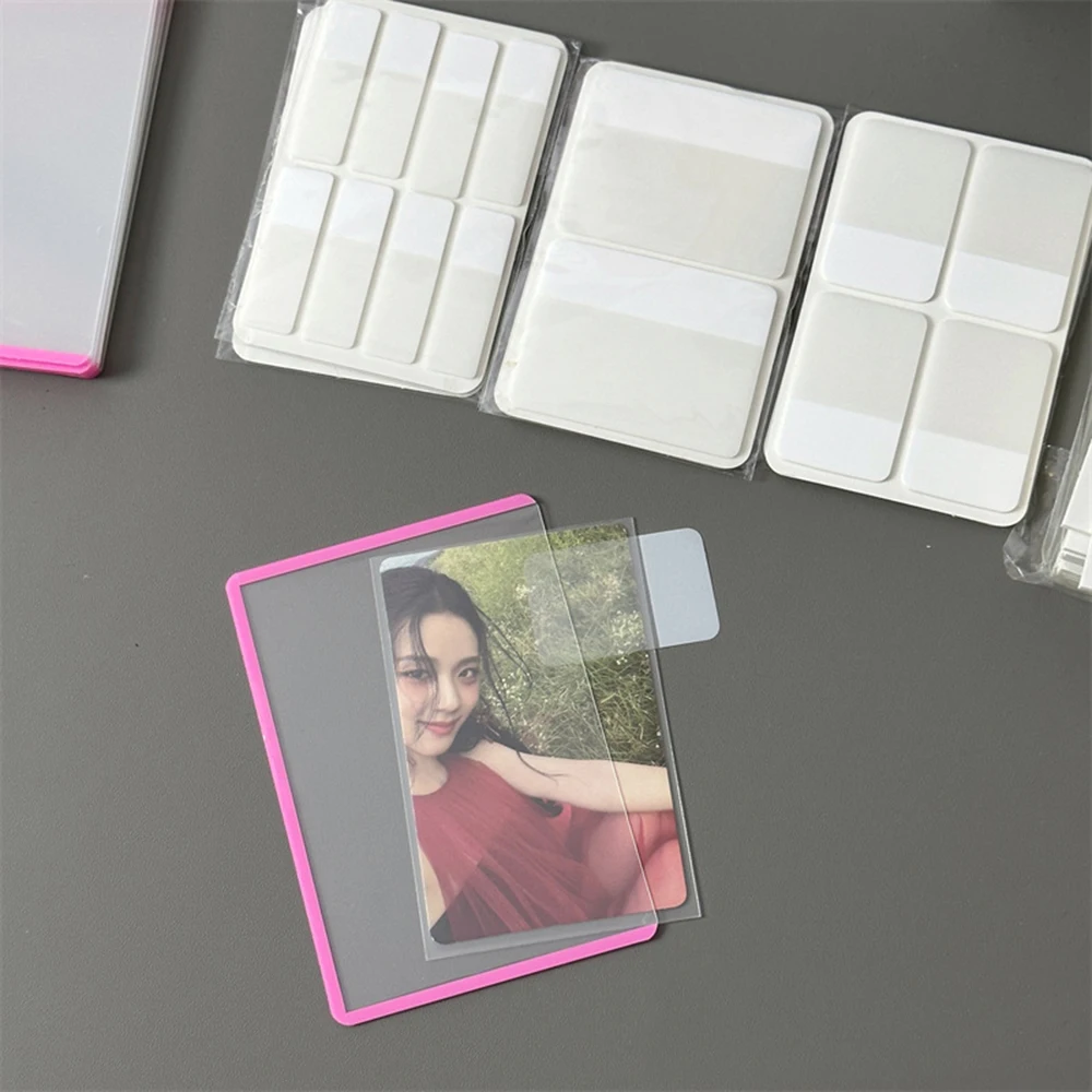 80/160Pcs Transparent Sticky Notes Memo Bookmark Marker Sticker Self Adhesive Label Paper Office School Supplies Stationery