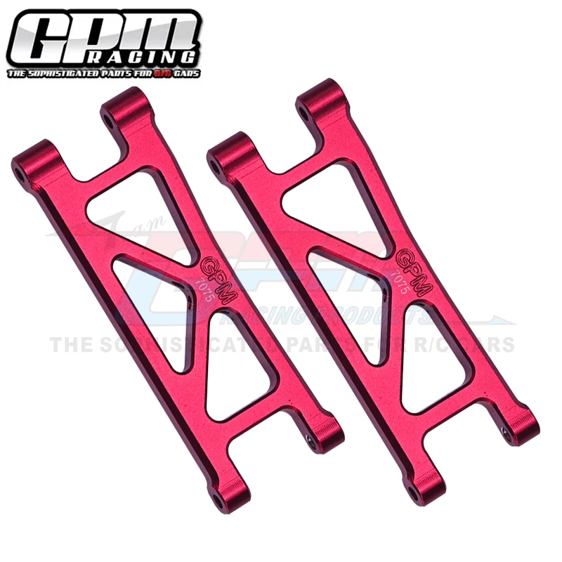 GPM aluminium 7075 suspensi belakang bawah lengan untuk ARRMA granit Grom Mega 380