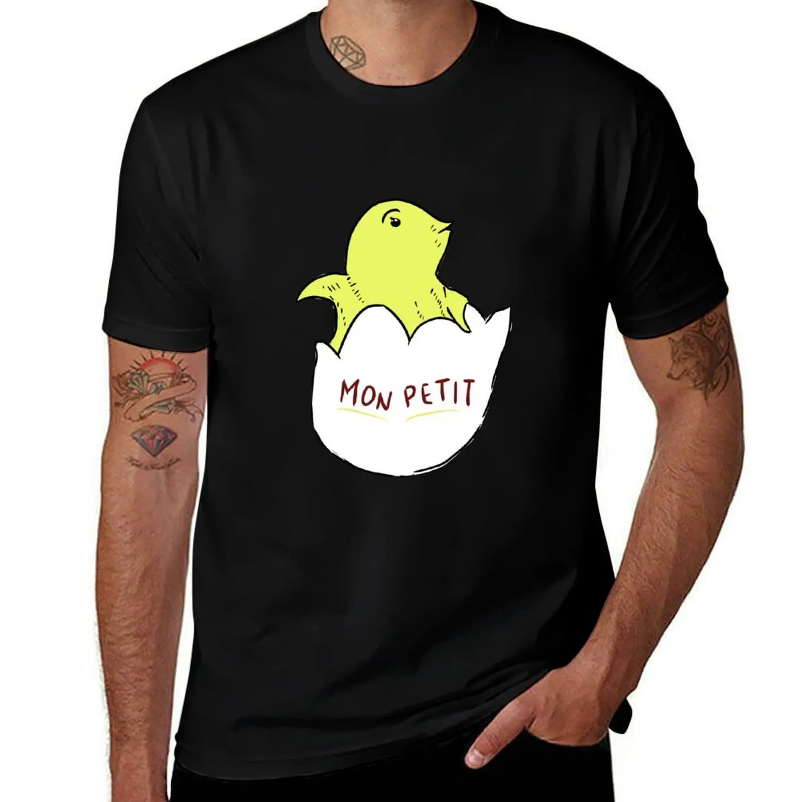 

Mon Petit Chic T-Shirt man t shirts high quality luxury brand printed t shirts for man T-Shirt