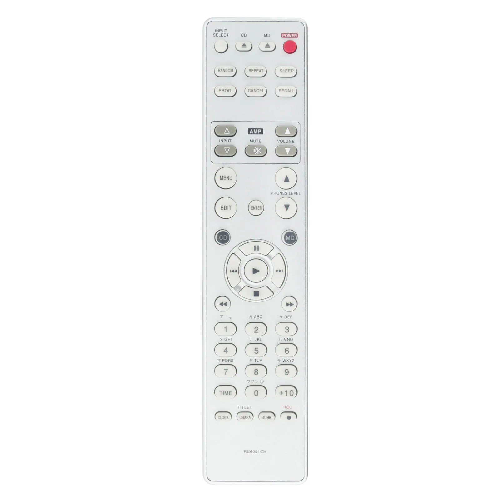New RC6001CM Replaced Remote Control Suit for Marantz MD CD Player CM6200 CM6001 CM6000 CM7001 CD50 CD850 CD52 CD93 CD80 CD19