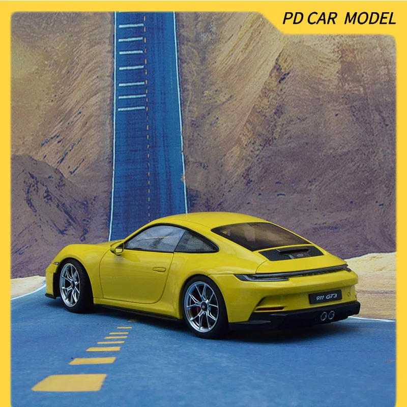 Norev Collectible 1:18 Scale Model   911 GT3 2021 Yellow Gift for friends and family