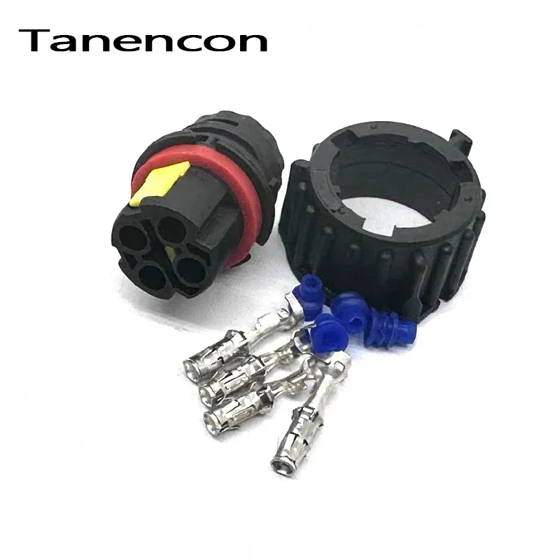 1 Set 4 Pin Female Tyco Amp 1-1813099-1 967325-1 1-1813099-2 Car Plug Waterproof Auto Connector Oxygen Sensor Plug Starter