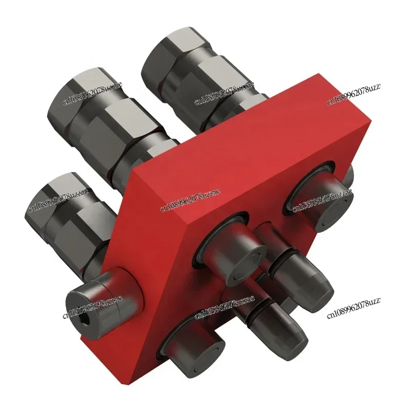 Available Hydraulic Quick Coupler Multi-Coupler Plate Flat Face Block Couplings Modular Connection