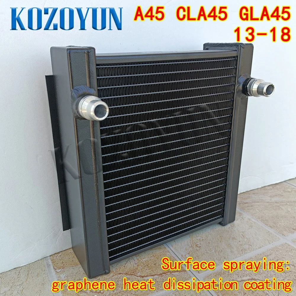 Aluminium Charge cooler Radiator for AMG W176 A45 C117 CLA45 X156 GLA45 13-18