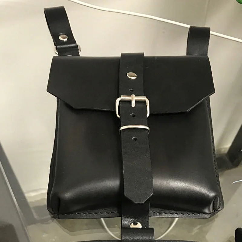 Medieval Cosplay Punk Leg Harness Belt Bag PU Leather Phone Wallet Pouch Fanny Pack Gothic Drop Thigh Bag For Men Women 4