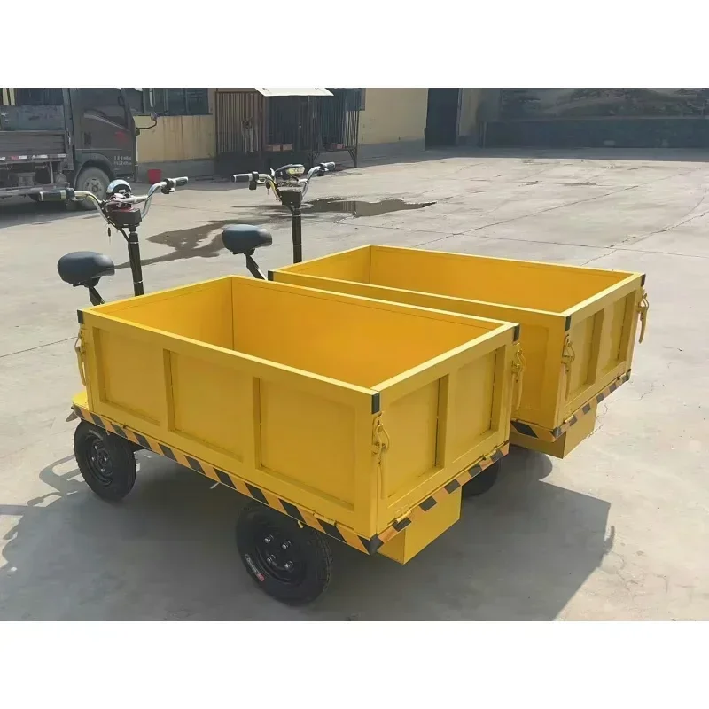 

Manufacturer's Direct Supply Strong Customizable Speed Electric Flatbed Truck Load King Thickened Material Handling Equipment