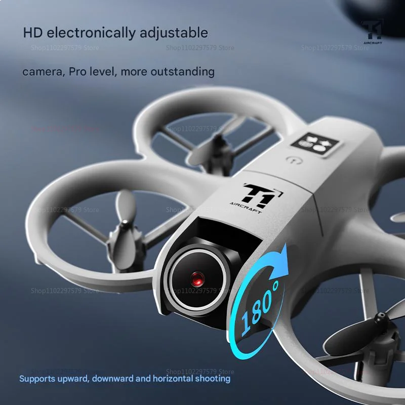 جديد T1 المهنية الطائرة بدون طيار 8K HD كاميرا واسعة الزاوية واي فاي FPV الارتفاع عقد طوي RC الطائرة بدون طيار رباعية الدوار لعبة هليكوبتر هدايا العيد
