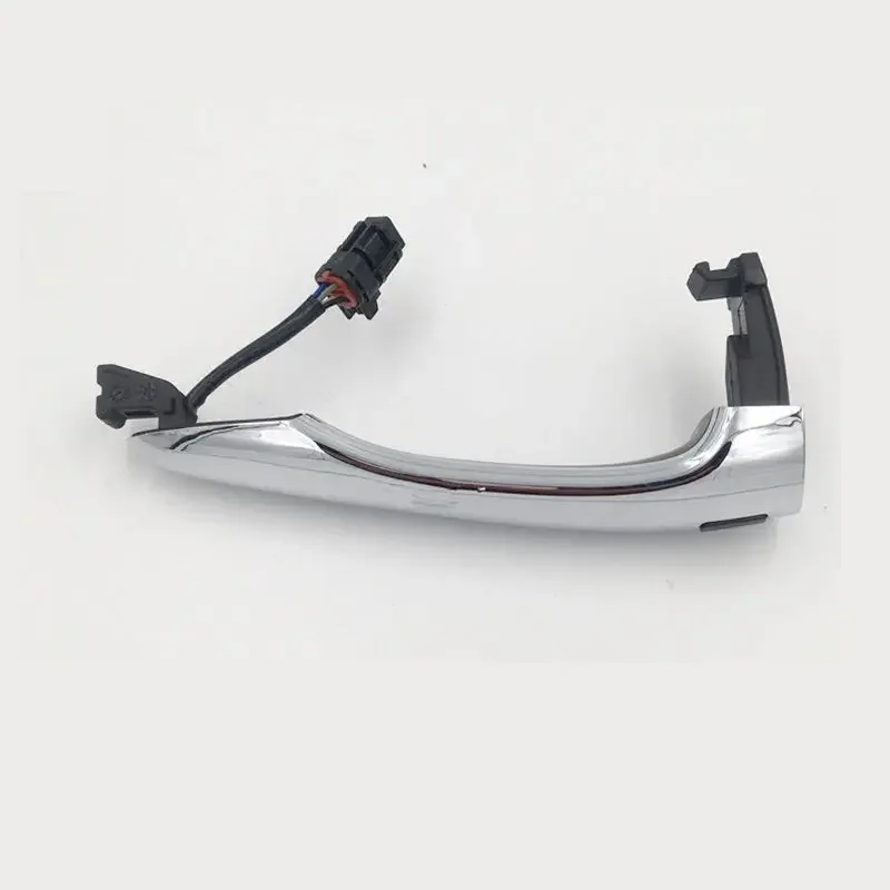 

geunine Exterior Outside Door Handle Chrome Keyless entry with button for kia Sportage 2011 2012 2013 2014 2015