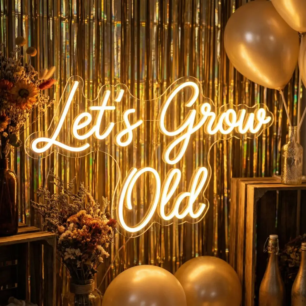

New Dimmable Acrylic Neon Signs Me and You Forever for Bedroom Living Room Wall Decor Gift
