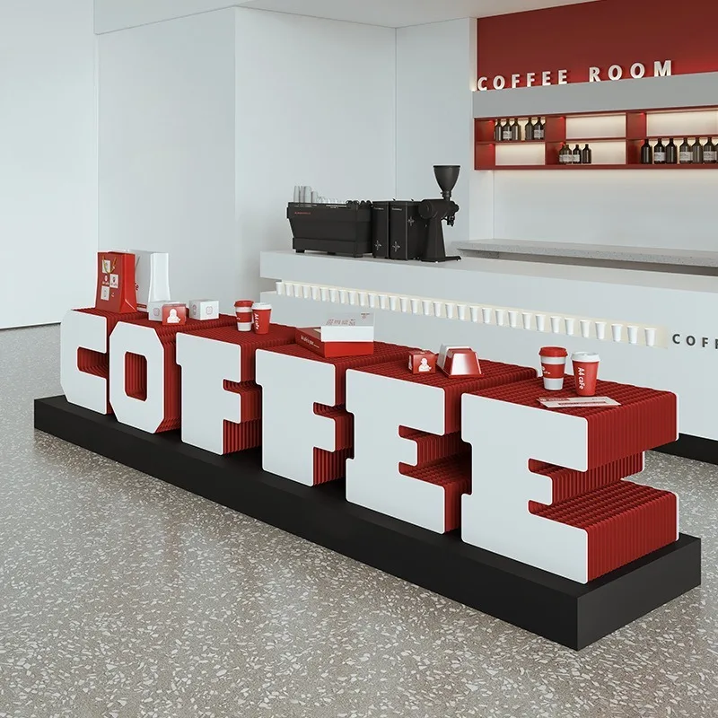 Alphanumeric booth Brand logo design and production Display stand Storage booth Exhibition event decoration