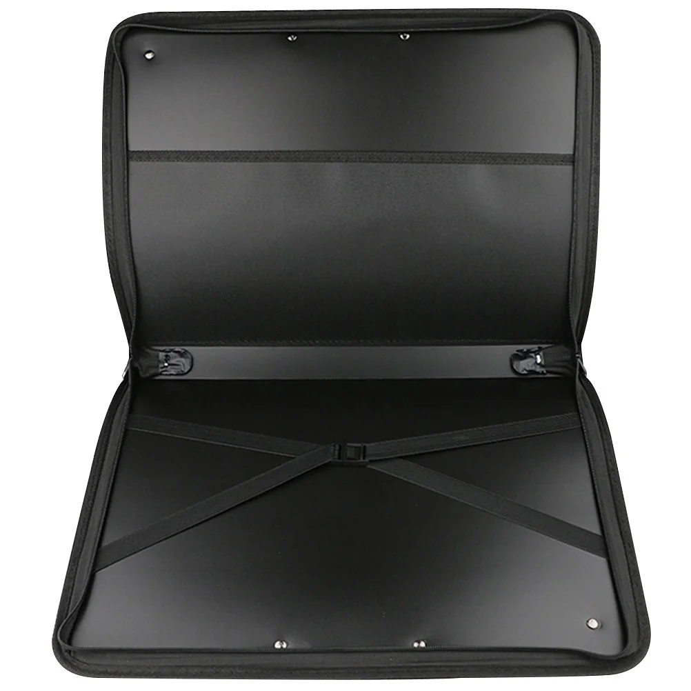 حقيبة تخزين فنان A3، هيكل عالي التحمل، تصميم مدمج، حقيبة محفظة فنية لمستلزمات الرسم، سهلة الحمل #4