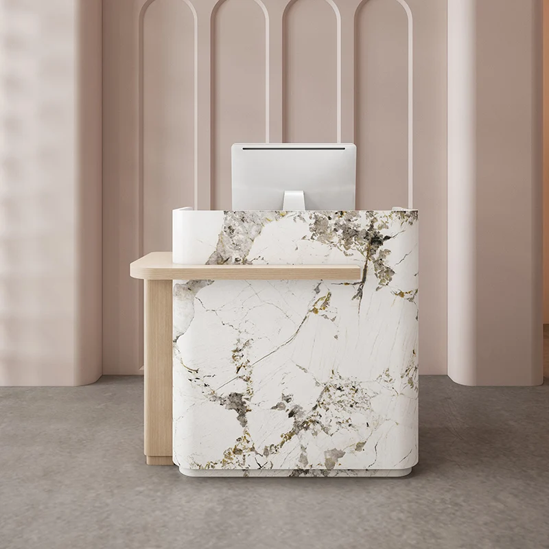 

Office Retro Writing Reception Desk Shop Beauty Ampown Reception Desk Counter With Bancone Per Negozio Commercial Furniture