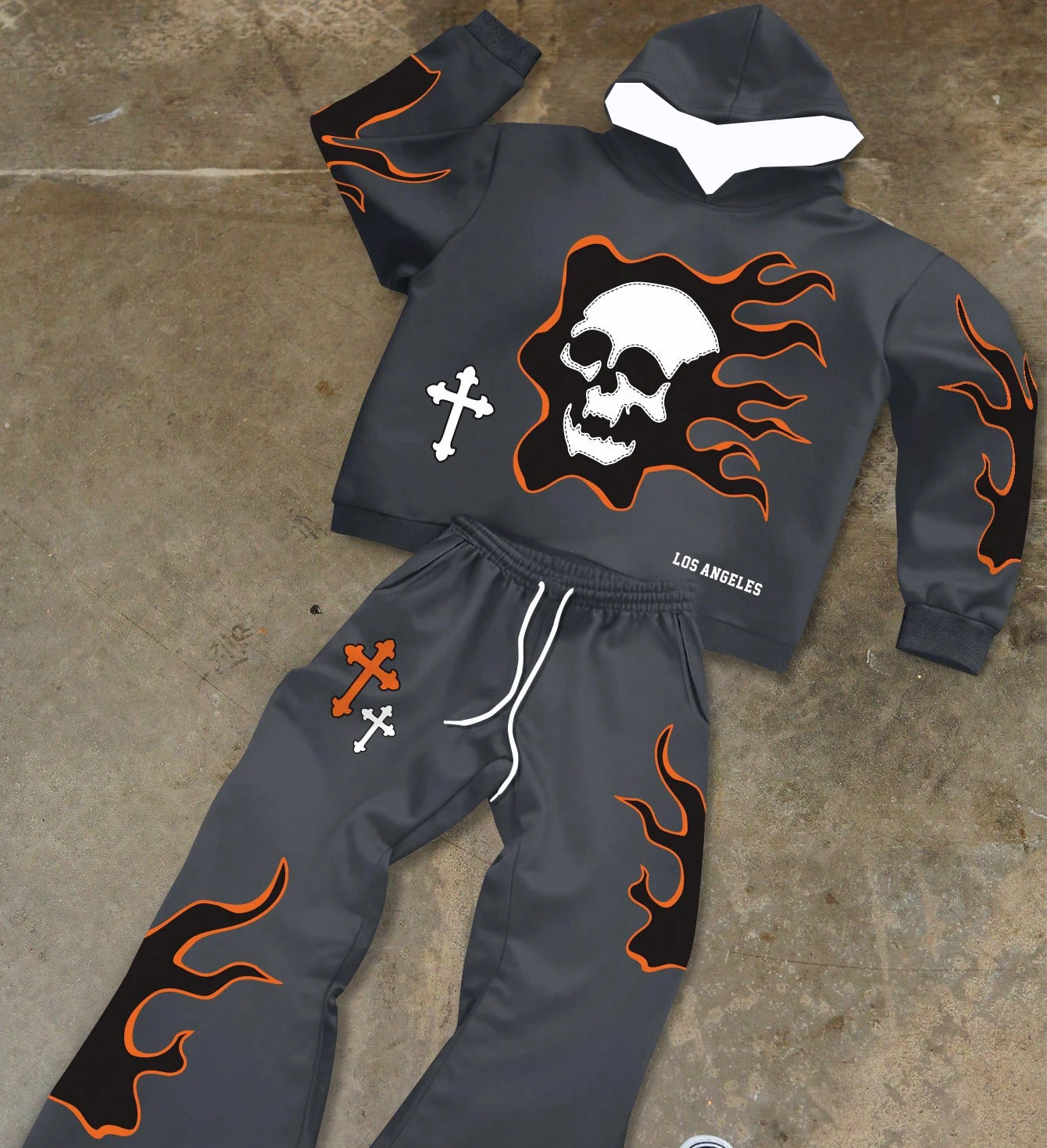 

2025 модная Y2K новейшая толстовка с капюшоном, осень-зима, сохраняющая тепло, мужская одежда, спортивный костюм, толстовки в стиле хип-хоп, комплект из 2 упаковок