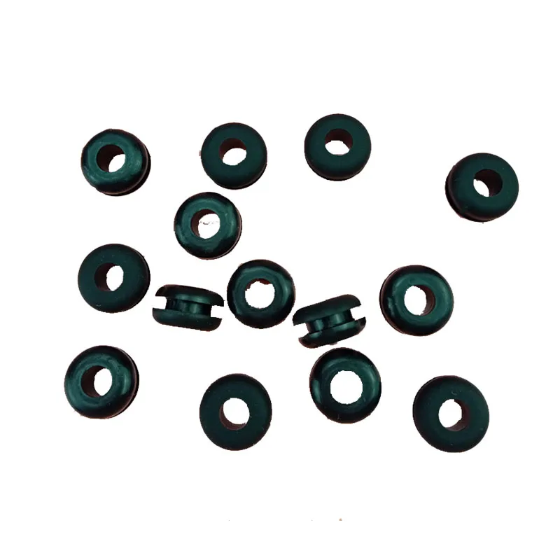 Black Rubber Grommets Coil Double-sided Protective Bushing Insulation Hole Sleeve Sealing Ring Outgoing Environment Protection