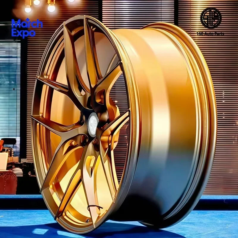 

Кованые моноблочные диски M580R с 5 спицами и полой конструкцией для Chevrolet Corvette C8, Ford Mustang, Tesla, 5x112/5x114.3/5x120