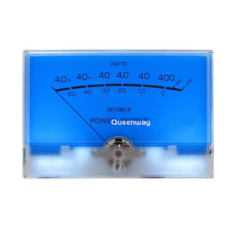 V-016 Ellipse Power Amplifier Vu Meter Aluminum Panel Level Meter with Backlight