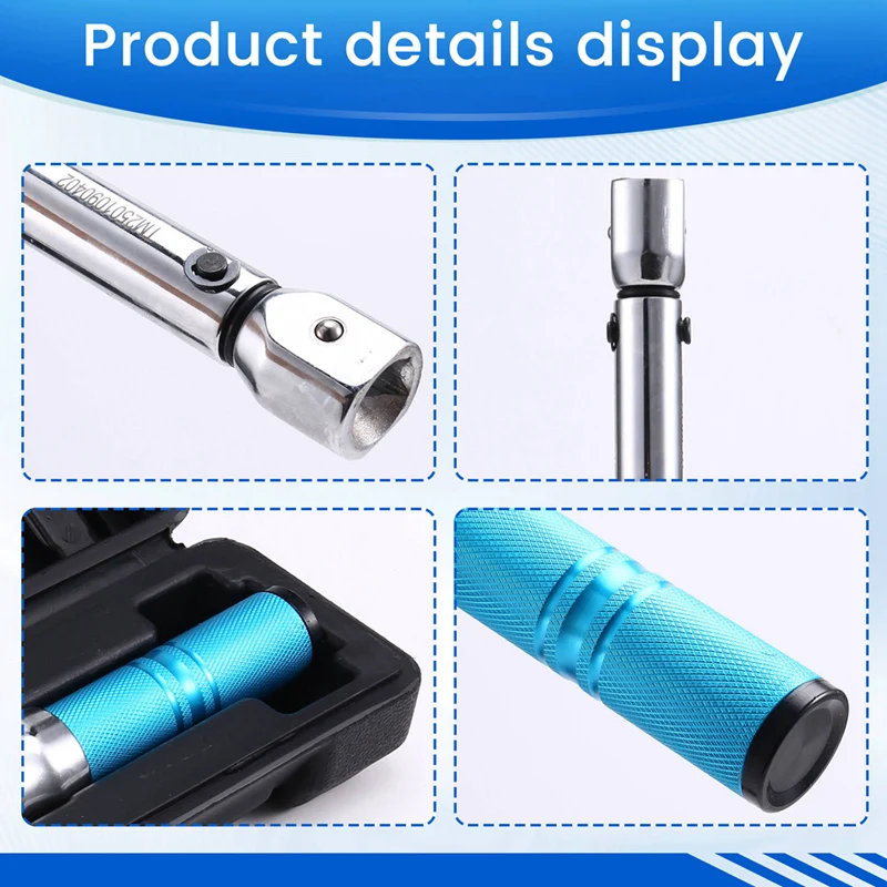 ABNO-диночный ключ, сменный 5-60 Нм, 9X12 мм, квадратный привод, точность 3% гаечный ключ для ремонта автомобилей и обслуживания