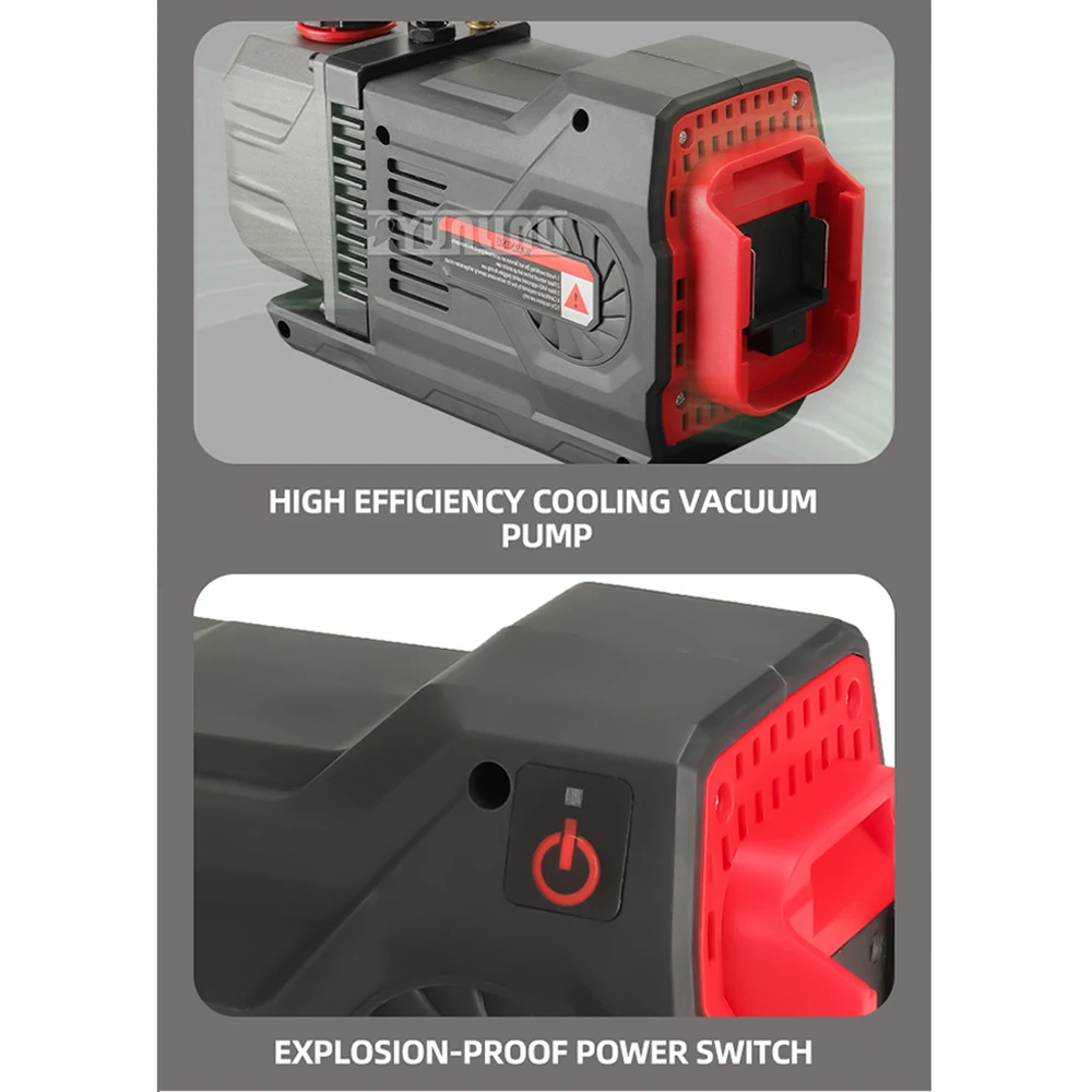 

Portable Lithium Battery Vacuum Pump for Outdoor Experiment, Filtration, Bonding, Automotive, Air Conditioning