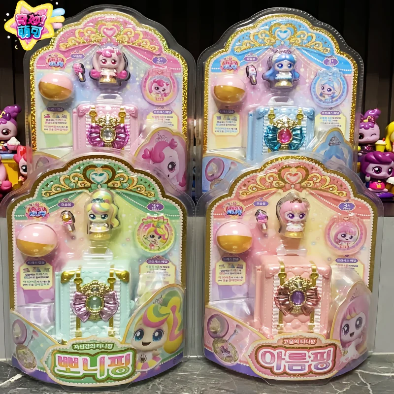 

В наличии: Корейский набор для ролевых игр Moon Catch Teenieping Eclipse Moon God Princess с милыми куклами и игрушками для переодевания, подарки