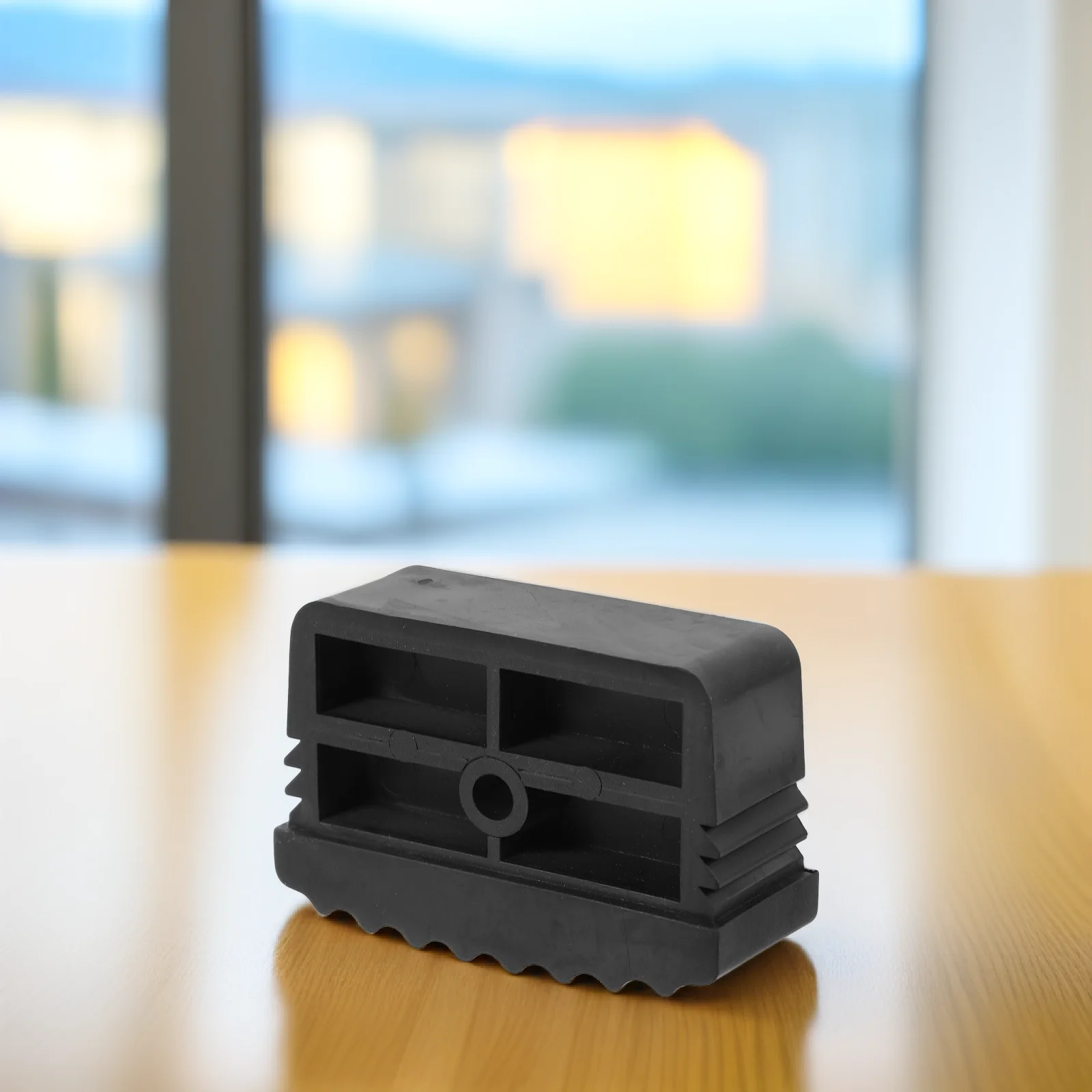 Non-slip Ladder Feet Rubber Pads Covers Protectors Stabilizer Foot Caps Pads Home Office Use Easy Installation Scratch