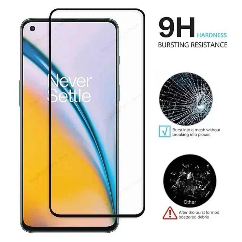 ฟิล์มป้องกันหน้าจอ4 in 1 9D กระจกหน้าสำหรับ OnePlus Nord CE 3 2 4 Lite 2T N10 N20 N30 Ace Pro 3V 9 8T 10R 9RT 10T 5g