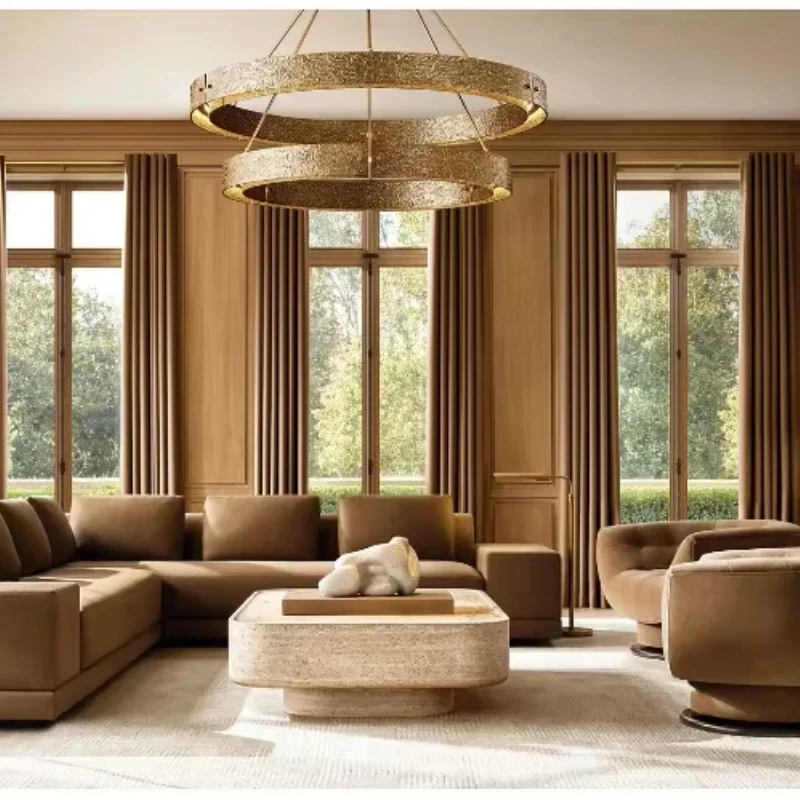 レトロなアメリカンスタイルの銅製シャンデリア,デザイナースタイル,デュプレックス,ヴィラ,ホール,ホテル,レストラン,ベッドルーム,パブ用