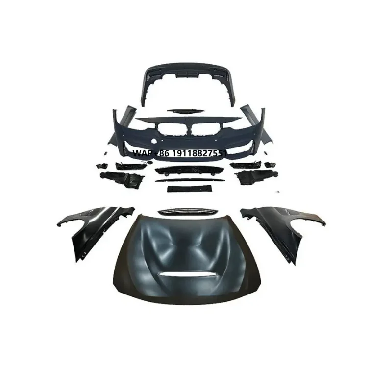 

Factory Best Selling Car Rear Bumper Hood Wheel Fender Side Skirt Front Bumper Steel Guard Body protection Kit