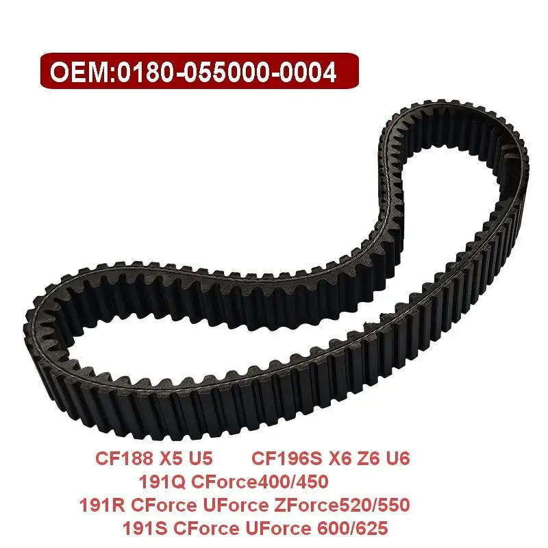 

Ремень вариатора для CFMOTO X5 X6 450 500 520 550 600 625 OEM0180-055000-0004 Mitsuboshi 35.9*939