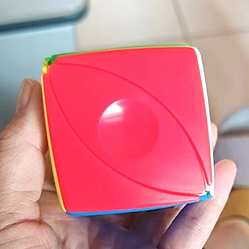 ลูกบาศก์รูบิกแบบไม่มีสติกเกอร์ หมุนลื่นไหล ฝึกสมอง เสริมสร้างไอคิว ของเล่นเสริมพัฒนาการ เกมฝึกสมอง