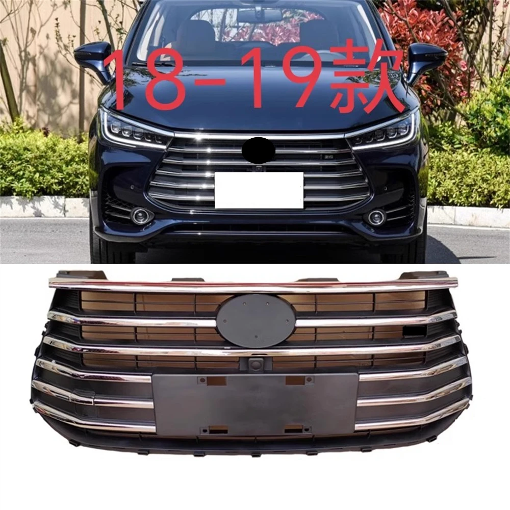 

Car Grill Mask Grid Radiator Grille Front Bumper Net Assembly For Build Your Dreams BYD Song Max Auto Accessories