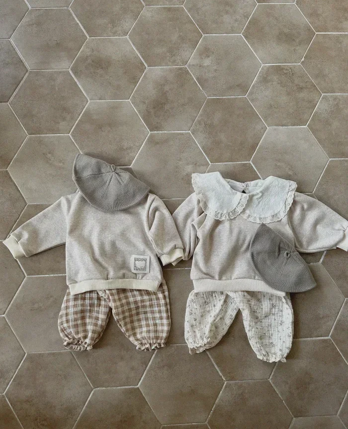 Bio-Baumwoll-Musselin-Hosen für Babys, süße Capri-Hosen mit Muster, weiche, leichte Hosen für Neugeborene und Kleinkinder, für alle Jahreszeiten. – Detail 19