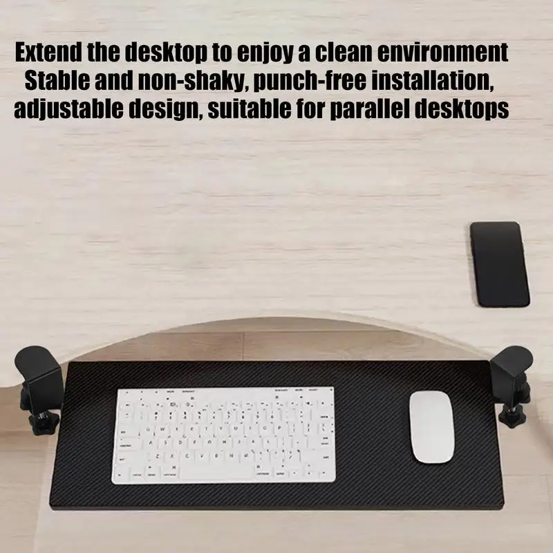 Under Desk Keyboard Drawer Slide Out Keyboard Shelf Sliding Slide-Out Keyboard Drawer Keyboard Shelf Sliding Under Desk Mounted