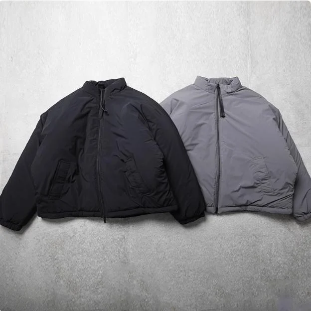 

Nhooldyland Ультра-легкая уличная ветрозащитная теплая военная хлопковая куртка на молнии с технологией в стиле милитари Thiened, зимняя молодежная подставка...