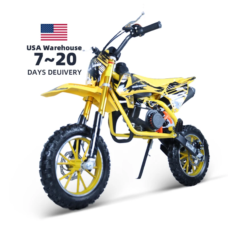Gorąco sprzedający się motocykl Mini Dirt Bike Street Legal o pojemności 49 cm3