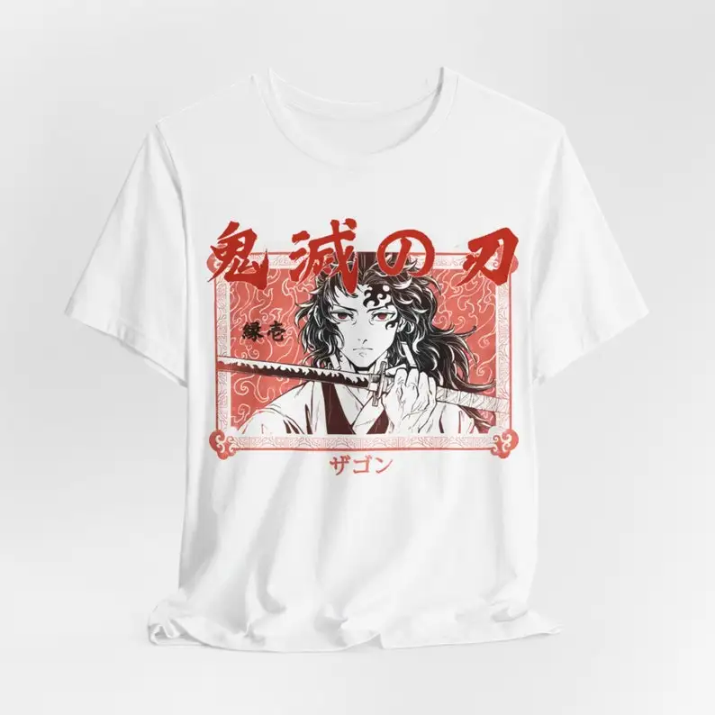 Demon Kokushibo Anime T-shirt Unisex, Yoriichi Tsugikuni Shirt,