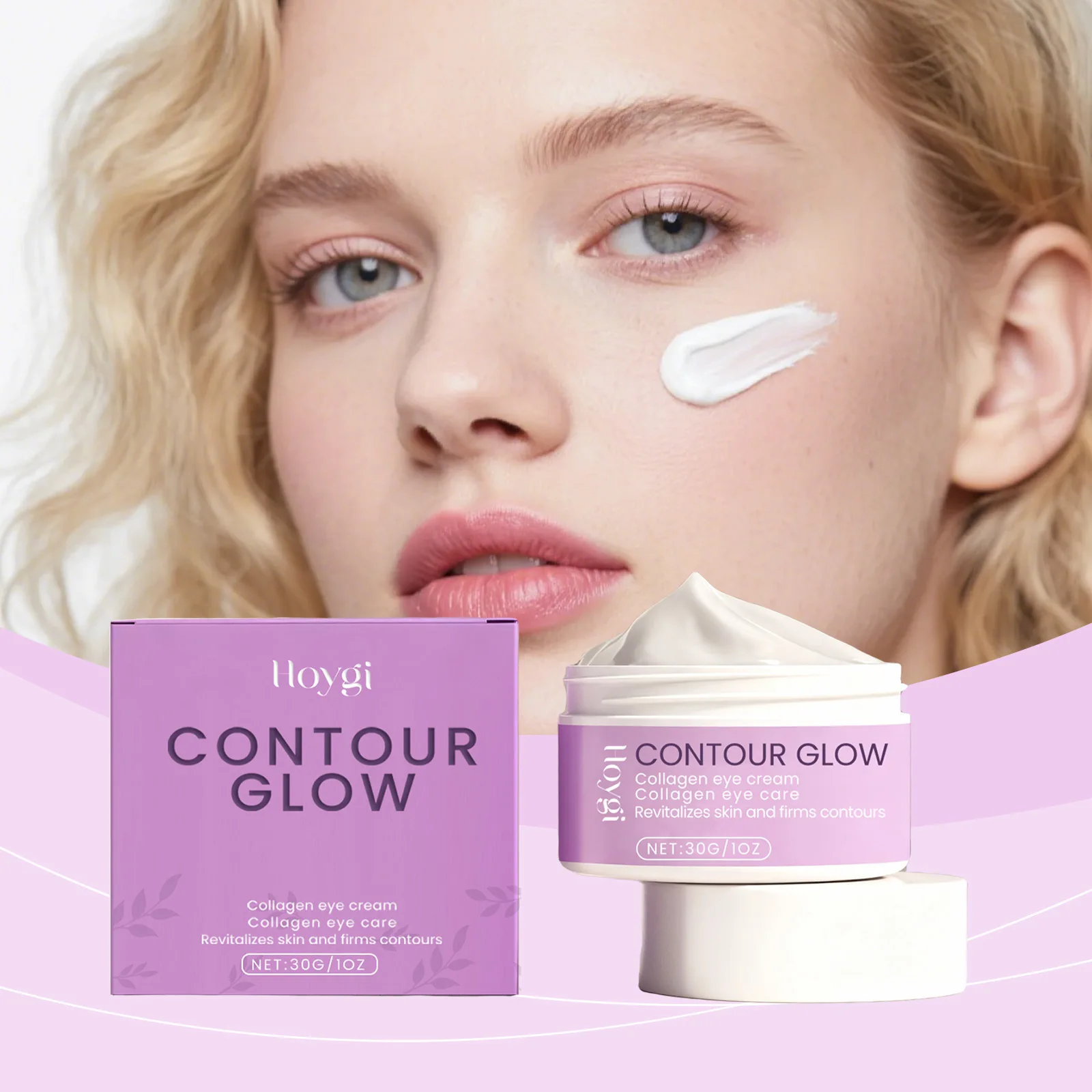

Collagen eye nourishing cream fade eye lines care for eye areas moisturize Improve dark circles under the eyes tighten Skincare