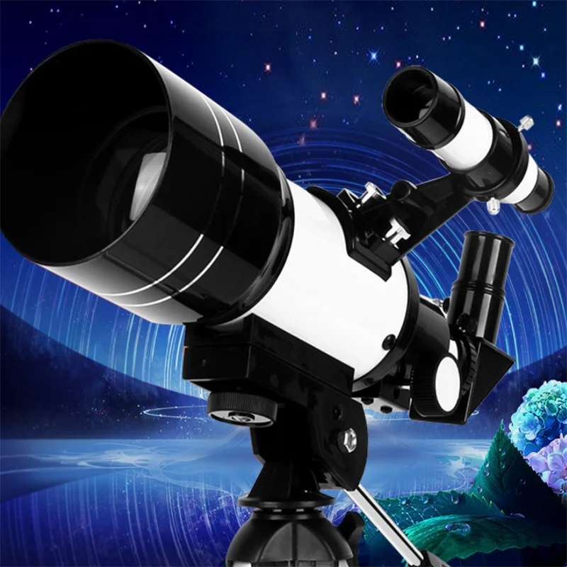 Teleskop astronomiczny z Finderscope Profesjonalna obserwacja księżyca dla dzieci Okulary HD o dużej mocy