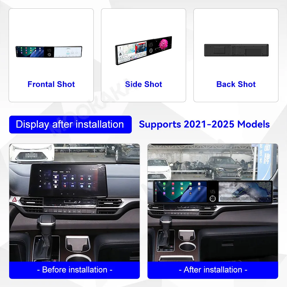 8+256GB Android 13 Car Radio Video Multimedia Player 10.1