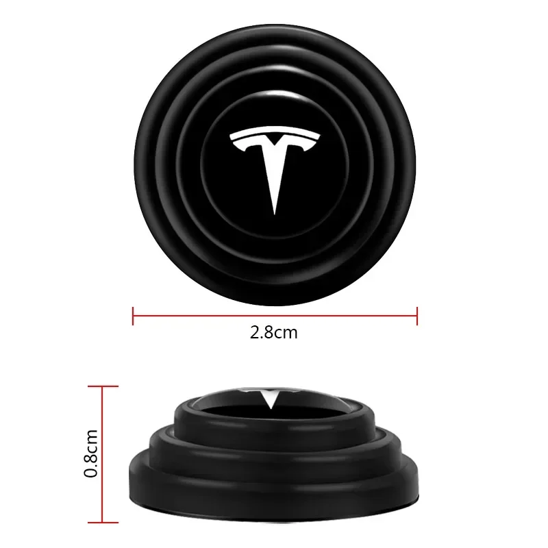 Car Door Anti-Collision Silicone Pads Shock Absorber Gasket Suitable For Tesla Model 3 Model X STM3 TMX TMS 2016-2020 Decals