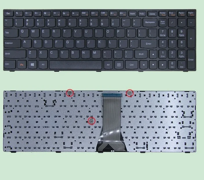 Para Lenovo Tianyi 300 300-15ISK 15IBR 300-14ISK teclado G40-70 G50-80 15 pulgadas