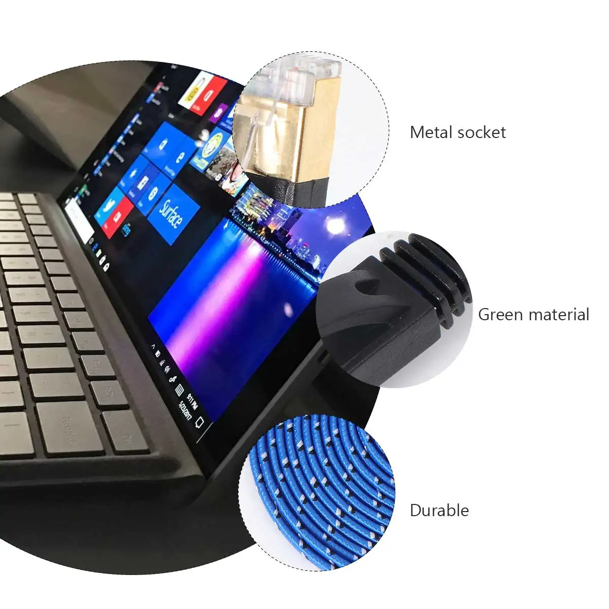 

5 Meters Cable Class 7 Network Router Lan Double Shielding Ethernet Cord